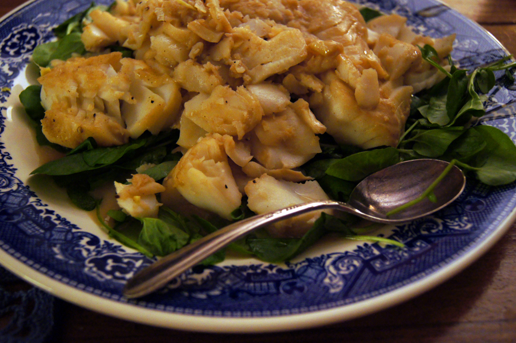 Asian-inspired Cod with Coconut Rice, Kale, and Ginger-Caramelized ...