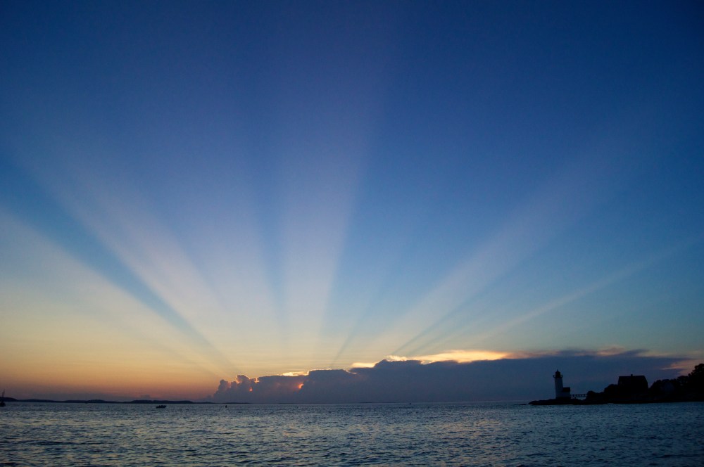 incredible 4th of july sunset