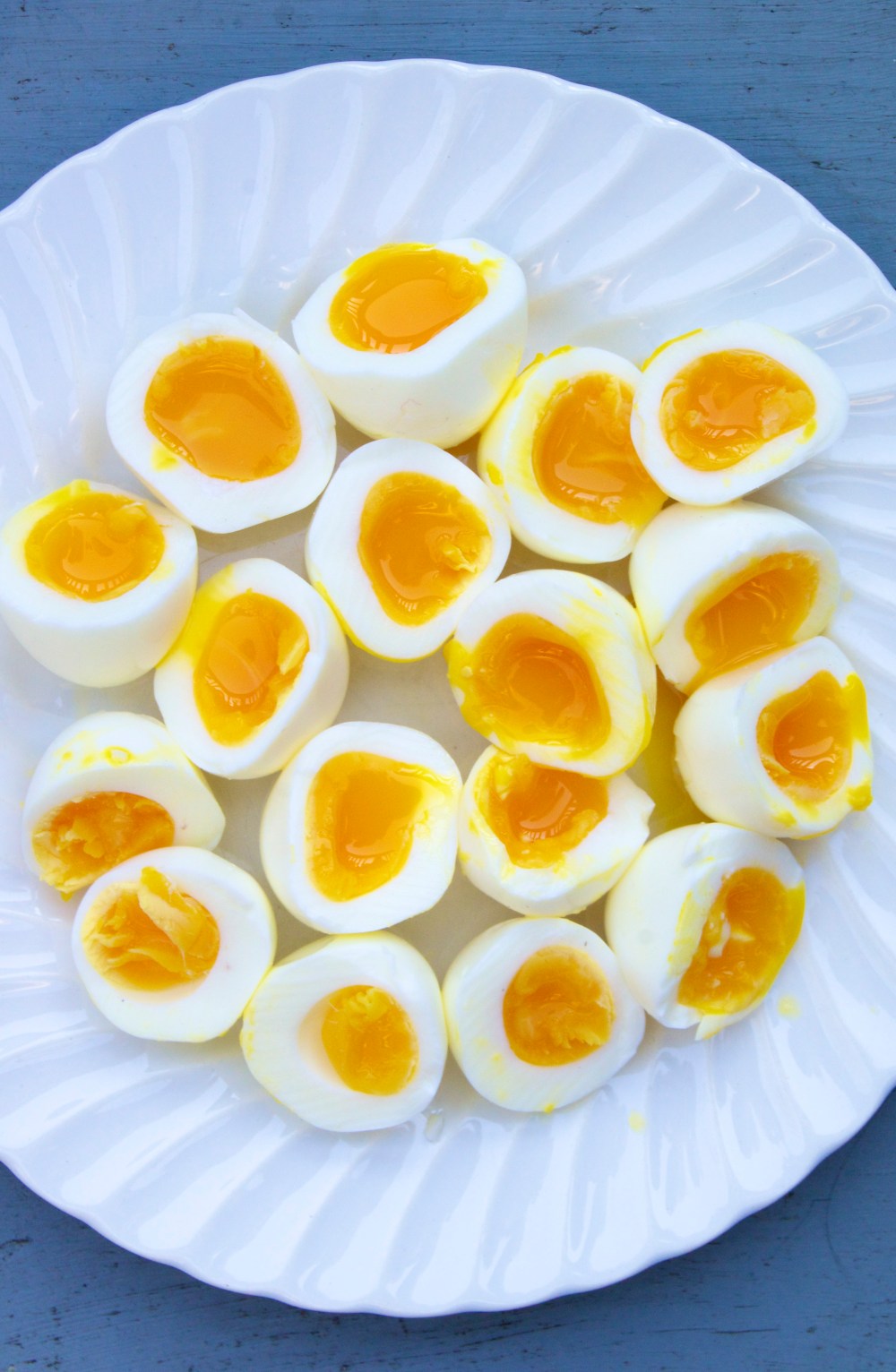 soft boiled eggs
